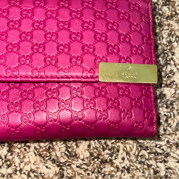 Gucci Long Wallet Wallet with Box - Micro Guccissima - Picture 8 of 13